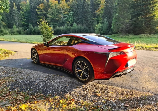 Lexus LC cena 455000 przebieg: 28150, rok produkcji 2017 z Bełchatów małe 121